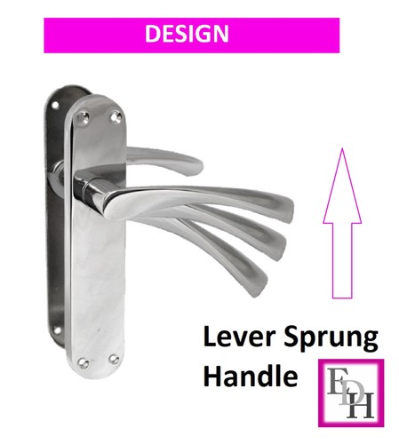 Polished chrome twist door - twist,