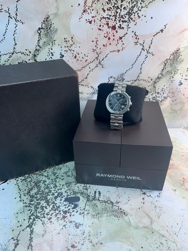 Raymond weil 4817 silver watch - weil,