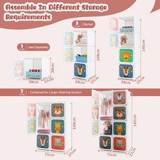 Portable kids wardrobe cube - portable,