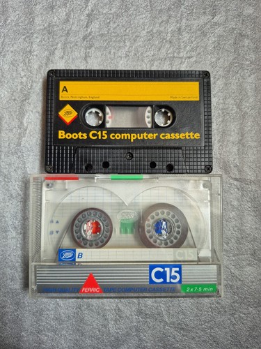 Boots c15 computer cassette - c15,