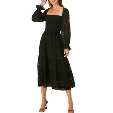 REFORMATION Smocked Square