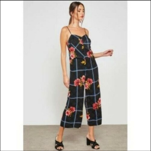Topshop grid plaid floral - topshop,