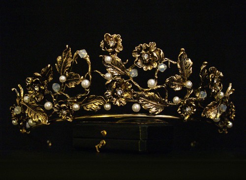 Vintage gold romantic flower - vintage,