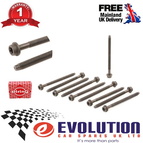 Bolt kit cylinder head - bolt,