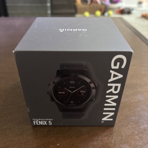 Open box garmin fenix - open,