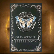 Old Witch Spell Book Witchcraft Wicca Pagan Paperback Spells for beginner witch