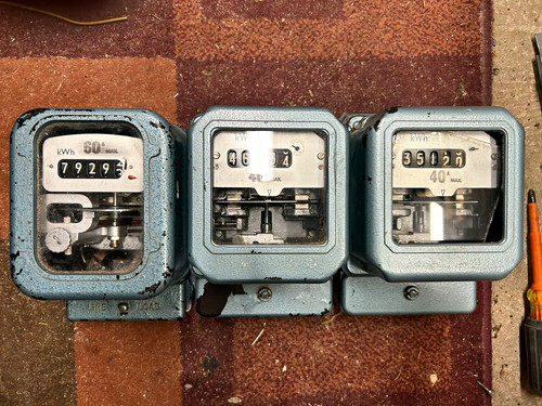 Electromechanical kwh meter - electromechanical,