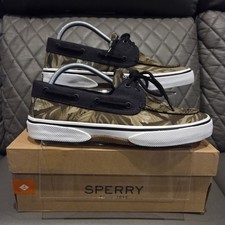 Sperry Men's Top-Sider Boat Shoes, Size 9 Camouflage Pattern BNWB