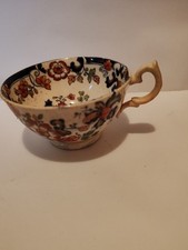 Vintage mason's blue mandalay ironstone Tea Cup  With Horse Riding Painting. 