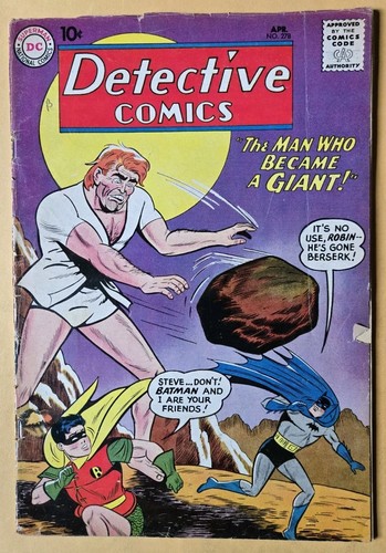 Detective comics 278 - detective, g