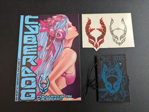 Cyberdog london postcard - cyberdog, /