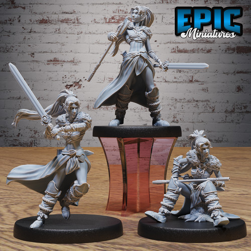Elf female barbarian dnd - female,
