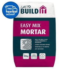 Mortar mix ready - mortar, sand