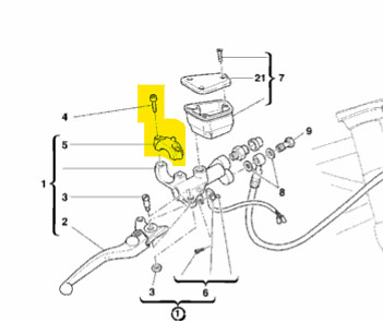 Genuine ducati st3 st4 front - ducati, st3/st4
