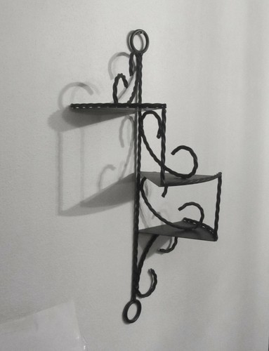 Vintage wrought iron tier - vintage,