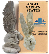 Garden Ornament Magical Fairy Angel Cherub Home Decor Figurine Outdoor Statue