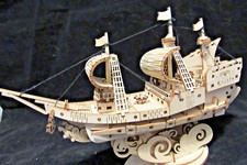 Pirate Ship Wood Handmade