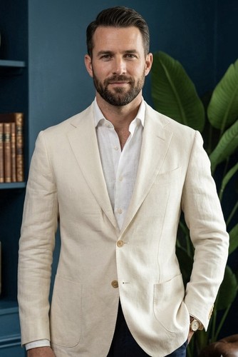 Alfred dunhill linen wool silk - alfred,