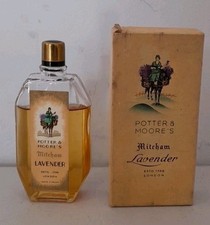 Potter&Moore's Mitcham Lavender Perfume C/W Original Box...