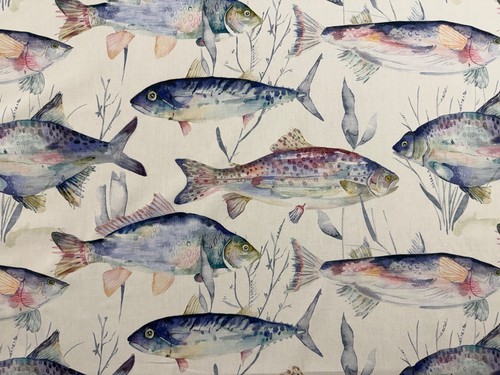 Voyage cotton fabric ives - cotton,