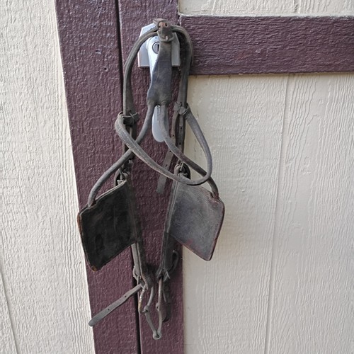 Vintage driving bridle for - vintage,
