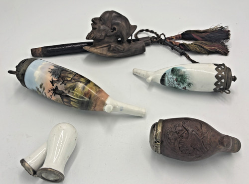 Tobacco pipe lot for parts - lot, &