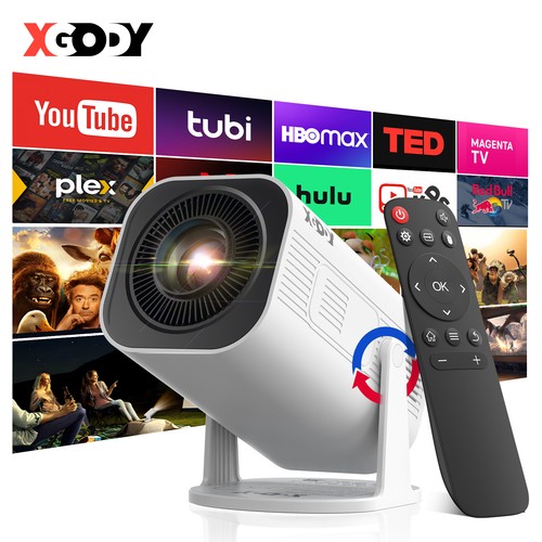 Xgody mini projector - 4k,
