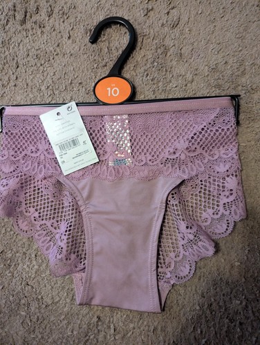 Stores mauve lacey brief - mauve,