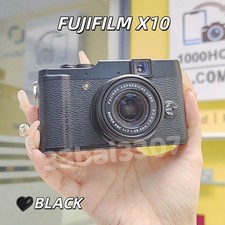 FUJIFILM X10 12MP Digital Camera with 12 Megapixel Optical Zoom Black English