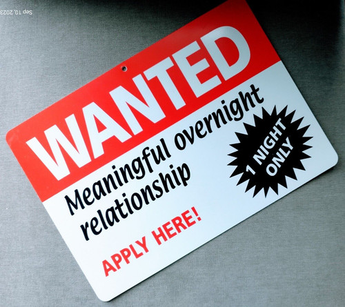 Wanted meaningful overnight - wanted,