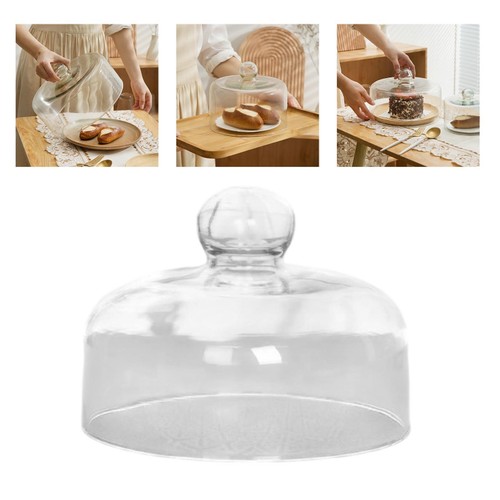 Glass cake stand cover - glass,