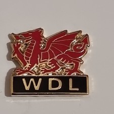 Welsh Dragon WDL badge - 16mm