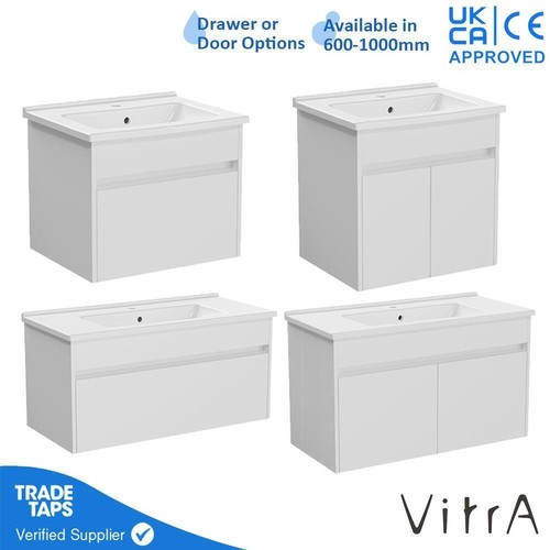 Vitra white gloss - white, vanity