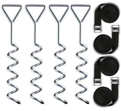Trampoline pegs anchor tie - pegs,