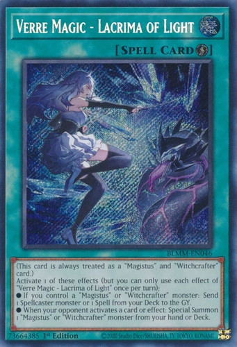 Yugioh verre magic lacrima - verre,