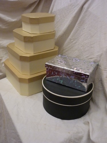 Cardboard gift boxes - gift, with
