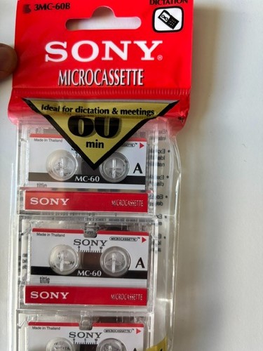 Sony mc60 microcassette - sony, mc-60