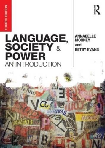 Language society and power - language,,
