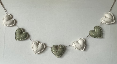 Heart garland bunting - heart,