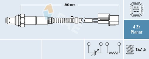New lambda sensor - for, hyundai