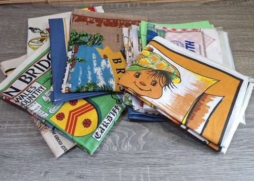 Vintage tea towels job - job, lot