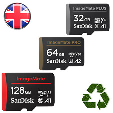 SanDisk ImageMate Micro SD Card 32GB 64GB 128GB 256GB Memory Card SDHC SDXC