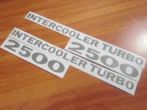 Decals pajero intercooler - pajero,