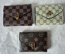 Set of 3 - Womens Wallets Different Designs NEW
