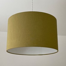 Lampshade Olive Green Textured