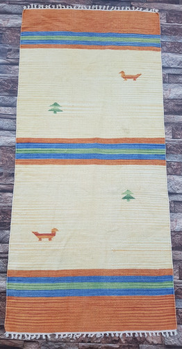 Vintage handmade gabbeh - handmade,