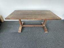 Refrectory dining table - Antique solid oak - great patina, charm and character.