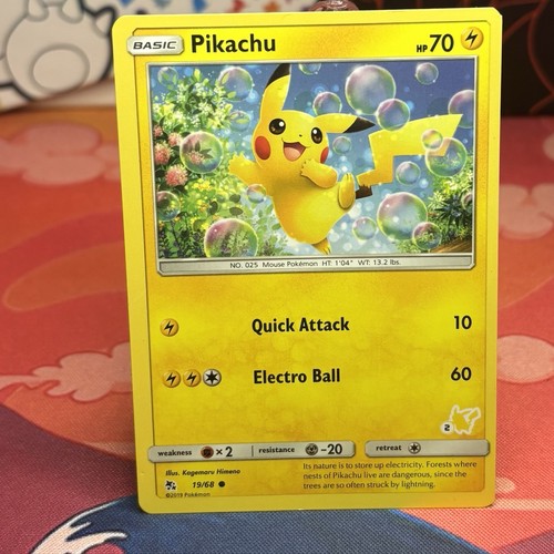 Pokemon tcg pikachu - pikachu, 19/68