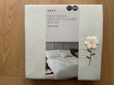 Next Sage Green Crochet Daisy