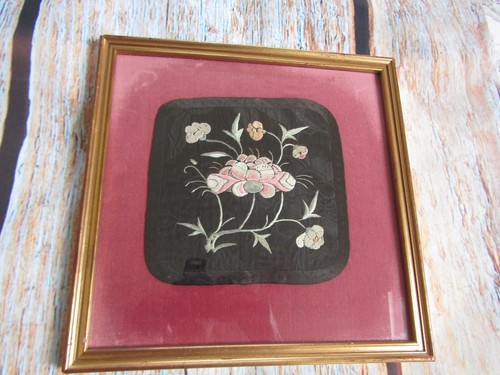 Antique chinese oriental silk - oriental,